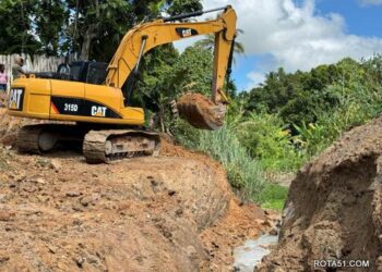 Prefeitura de Eunápolis segue com obras de recuperação da rede de drenagem entre os bairros Rosa Neto e Juca Rosa