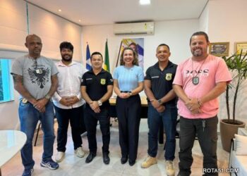Encontro entre Cordélia e coordenador da 23ª COORPIN promete fortalecer segurança em Eunápolis