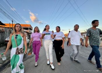 Cordélia é recebida de forma calorosa por moradores do Alecrim e anuncia mais melhorias para o bairro