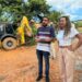 Prefeita Cordélia acompanha de perto obras de infraestrutura na ladeira entre Rosa Neto e Juca Rosa