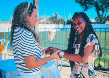 Tradicional festa dos garis tem a presença da prefeita Cordélia e muita animação