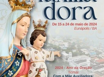 Igreja Católica convida para a 39ª novena e festa de Nª Sª Auxiliadora.