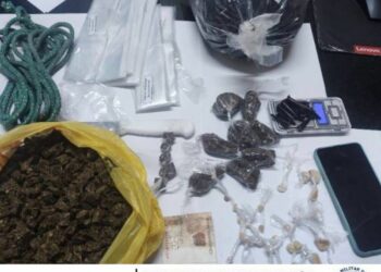 POLICIAIS DA 7ª CIPM APREENDEM MENOR COM GRANDE QUANTIDADE DE DROGAS NO JUCA ROSA EM EUNÁPOLIS