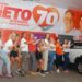 Adesivaço das “Mulheres Avante” movimenta centro de Eunápolis neste domingo, 25