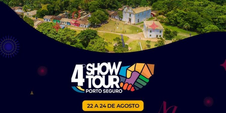 Contagem regressiva para o 4º Show Tour em Porto Seguro
