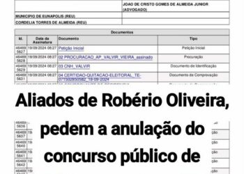 Concurso Público ameaçado: aliados do ex-prefeito Robério querem impedir novas oportunidades de emprego em Eunápolis