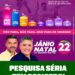 Jânio Natal lidera corrida eleitoral em Porto Seguro, aponta pesquisa registrada no TSE