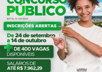 Inscrições abertas para concurso público de Eunápolis com 407 vagas e salários de até R$ 7.962,29