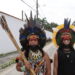Índios Pataxós, lutam pelo direito de suas terras na Costa do Descobrimento.