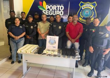 Guarda Municipal recebe 120 algemas e porta-algemas em ação de reforço à segurança pública