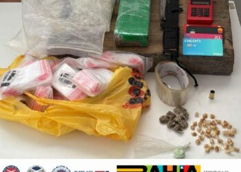 8° BPM PRENDE DUPLA SUSPEITA DE ATIRAR CONTRA GUARNIÇÃO PM, EM PORTO SEGURO