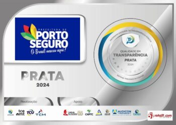 Selo Prata em Transparência Pública para Porto Seguro