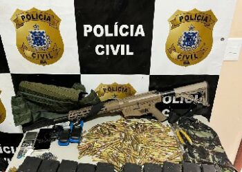 EUNÁPOLIS: POLÍCIA CIVIL PRENDE UM DOS CRIMINOSOS QUE PARTICIPOU DO RESGATE DE PRESOS NO CONJUNTO PENAL E APREENDE FUZIL E MUNIÇÃO DE GROSSO CALIBRE