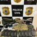 EUNÁPOLIS: POLÍCIA CIVIL PRENDE UM DOS CRIMINOSOS QUE PARTICIPOU DO RESGATE DE PRESOS NO CONJUNTO PENAL E APREENDE FUZIL E MUNIÇÃO DE GROSSO CALIBRE