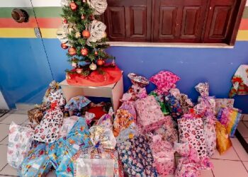 Dezembro Vermelho – Secretaria de Saúde realiza Festa de Natal para as crianças no SAE/CTA