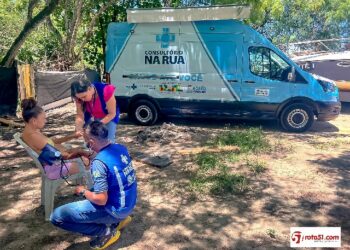 SAÚDE – Consultório na Rua oferta serviços de saúde à população em situação de rua.