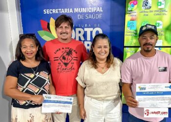 Novos representantes do Conselho Municipal de Saúde tomam posse e elegem mesa diretora