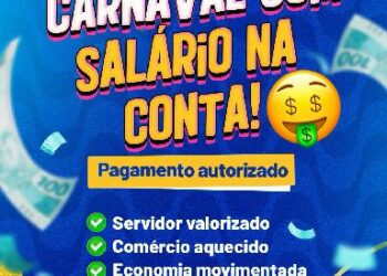 Salário na conta! Prefeitura de Eunápolis inicia pagamento dos servidores nesta quarta-feira (26)