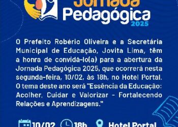 Prefeitura de Eunápolis realiza abertura da Jornada Pedagógica 2025 nesta segunda (10)