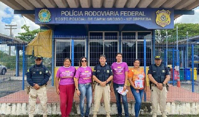 PRF e órgãos parceiros realizam ação de combate à exploração sexual infantil em Capim Grosso (BA)