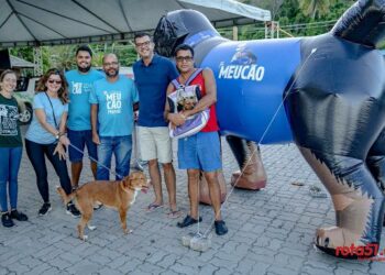 Feira de Adoção de Animais da SEMAC encontra novos lares para 21 pets em Porto Seguro