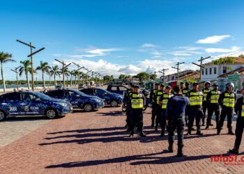 Apoio da Guarda Civil Municipal e CAF reforça ordenamento do trânsito em Porto Seguro