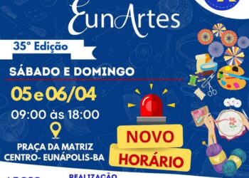 Com apoio da Prefeitura de Eunápolis, artesãos realizam a 35ª edição da Eunartes
