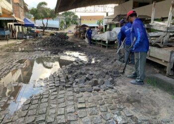 Mais uma obra: Prefeitura inicia reforma da Feira do Bueiro em Eunápolis