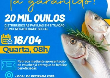 Semana Santa: Prefeitura de Eunápolis distribuirá 20 toneladas de peixe para famílias em vulnerabilidade social