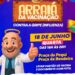 Eunápolis realiza Arraiá da Vacinação contra Gripe nas praças da Bandeira e Pequi, nesta quarta (18)