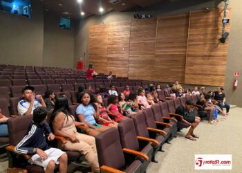 Acolhimento para as crianças, tranquilidade para os pais que trabalham nos eventos