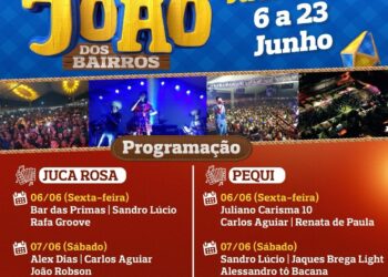 São João dos Bairros começa nesta sexta-feira em Eunápolis; Prefeitura divulga programação