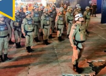 7ª CIPM, reforça policiamento na cidade.