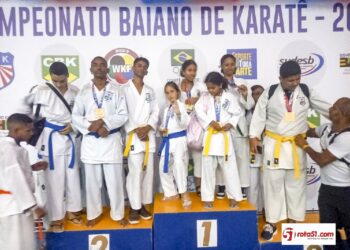 Projeto Karatê nas Escolas brilha no Campeonato Baiano