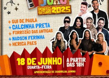 EM GRANDE ESTILO – Calcinha Preta e Nadson Ferinha abrem oficialmente o São João de Porto Seguro