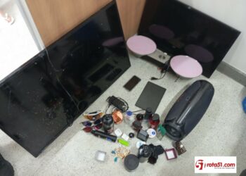 Drogas e produtos de furtos são apreendidos pela PM em Porto Seguro