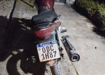 PM recupera moto adulterada em Teixeira de Freitas