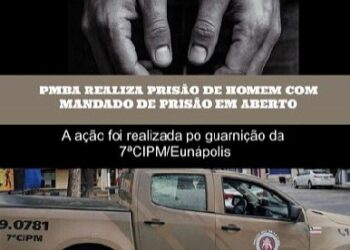 POLICIAS DA 7ª CIPM REALIZAM PRISÃO DE HOMEM COM MANDADO DE PRISÃO EM ABERTO