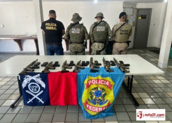 FORÇAS DE SEGURANÇA REALIZAM A OPERAÇÃO ESCUDO DE FERRO