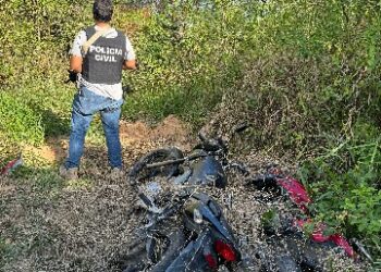 Policia Civil recupera motos roubadas.