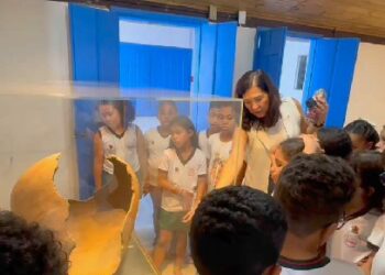 Museu de Arqueologia recebe alunos da rede pública municipal