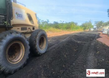 Prefeitura inicia asfaltamento da ladeira da CAUFA nesta quarta-feira