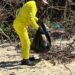 Prefeitura de Porto Seguro promove mutirão de limpeza das praias na Orla Norte