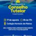 Eunápolis convoca população para Eleição do Conselho Tutelar em 17 de agosto, no Colégio Horácio de Matos