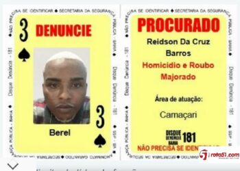 Polícia Civil da Bahia captura “Berel”, o Três de Espadas do Baralho do Crime