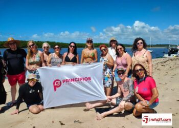 Agentes de turismo argentinos visitam Porto Seguro com a operadora Princípios Tour