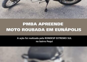 RONDESP EXTREMO SUL RECUPERA VEÍCULO ROUBADO EM EUNÁPOLIS