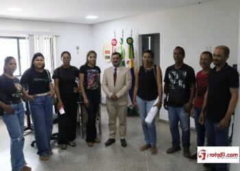 Presidente da CME, Valdiram Marques, recebe representantes da comunidade rural do Ponto Maneca e adjacências.