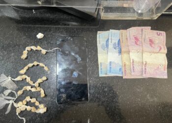 PMBA apreende drogas e conduz suspeito para Delegacia de Eunápolis