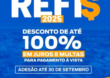 REFIS 2025: Contribuintes de Eunápolis têm até o dia 30 para quitar débitos com até 100% de desconto em juros e multas